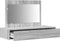vidaXL - Wandplank - Kaptafel - Grijs - Sonoma - 100x40x70 - cm