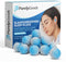 PurelyGoods® Slaap Oordopjes - Siliconen Slaapoordoppen - Anti Snurk - Wit Blauw (10 paar)