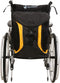 Torba Go Rolstoel & Scootmobieltas - GO De Luxe - Groot - Zwart met Gele streep