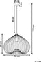 TORDINO - Hanglamp - Koper - Metaal