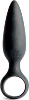 Fifty Shades of Grey Something Forbidden Buttplug - Zwart