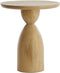 Torir bijzettafel Ø40x50 cm - mangohout naturel