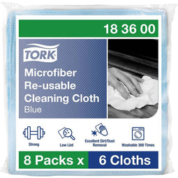 TORK 183600 Schoonmaakdoek 1 lagen Aantal: 48 stuk(s)
