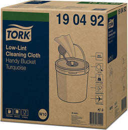 TORK 190492 Voetarme reinigingsdoekjes in de W10-doneremmer, 1-laags Aantal: 800 stuk(s)
