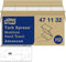 TORK 471132 Papieren handdoeken (l x b) 23.4 cm x 21.3 cm Wit 1 stuk(s)