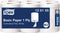 Tork centerfeed poetsrol 1-laags - wit - 6 rollen