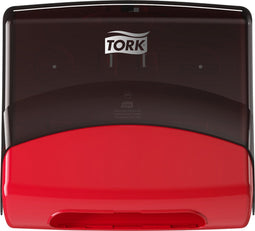 Tork Folded Wiper/cloth Dispenser Zwart Rood