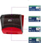 Tork Folded Wiper/cloth Dispenser Zwart Rood