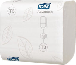 Tork gevouwen toiletpapier Soft 2-laags - wit - 30 pakken