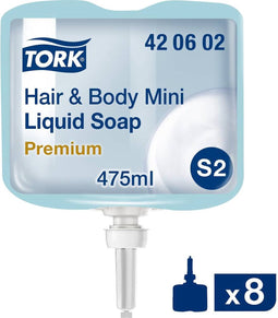 TORK Hair & Body Mini 420602 Vloeibare zeep 475 ml 8 stuk(s)