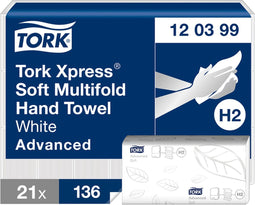 Tork - Handdoek xpress h2 advanced multi 2lgs 120399