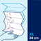 Tork handdoekpapier intervouw super-soft 2-laags 2100 vel