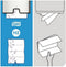 Tork handdoekpapier intervouw super-soft 2-laags 2100 vel