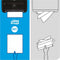 Tork - Handdoekrol Matic H1 premium 100m 2 laags wit 290016