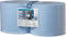 Tork Industrial Heavy Duty poetspapier rol | 3-laags | systeem W1/W2 | blauw | pak van 2 rollen