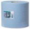 Tork Industrial Heavy Duty poetspapier rol | 3-laags | systeem W1/W2 | blauw | pak van 2 rollen