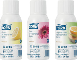 Tork Luchtverfrisser spray 12 stuks - 3 geuren