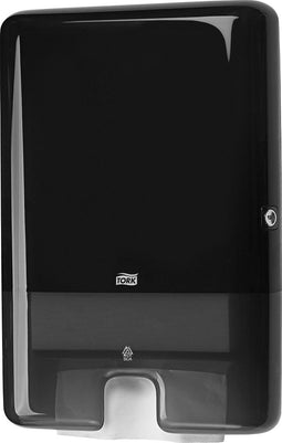 Tork Matic multifold hand towell dispenser elevation zwart