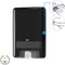 Tork Matic multifold hand towell dispenser elevation zwart