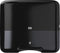 Tork mini singlefold C-fold hand towel dispenser elevation zwart