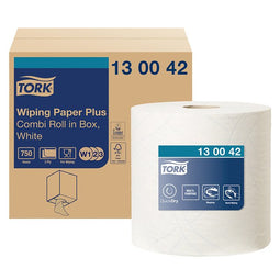 Tork - Poetspapier w2 premium 2laags wit 130042 | 72 stuks
