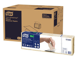 Tork - Servetten xpressnap® n4 100% gerecycled 1-laags naturel 13840