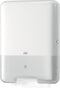Tork Singlefold C-fold hand towell dispenser elevation wit