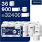 Tork - toiletpapier Coreless Mid-Size | 2-laags | 900 vellen | systeem T7 | pak van 36 rollen