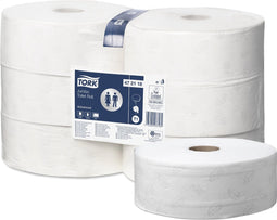 Tork toiletpapier Jumbo 2-laags 380 meter systeem T1 pak van 6 rollen