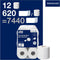 Tork - toiletpapier SmartOne Mini | 2-laags | 111 meter | systeem T9 | pak van 12 rollen