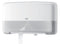 Tork - Toiletpapierdispenser t2 jumbo klein duo wit | 84 stuks