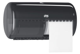 Tork - Toiletpapierdispenser t4 duo zwart | 160 stuks