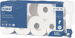 Tork Traditioneel Toiletpapier 3-laags Wit 250 Vel T4 Premium