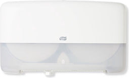 Tork Twin Mini Jumbo Toiletpapier Dispenser Kunststof Wit T2