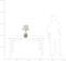 TORMES - Tafellamp - Beige - Porselein