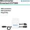 TORNASOL® Zelf te installeren zonnepaneel kit 300W, flexibel ultralicht monokristallijn zonnepaneel, x1 ultralicht zonnepaneel 310W-1000V, IP68 bescherming, schuko aansluiting| MC4 kabel, aanbevolen voor balkon