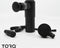 Torq mini premium - Professioneel Aluminium Sport Massage Gun + Travel Case - Super stil - Klein, licht maar krachtig - Gemakkelijk meenemen - Premium kwaliteit - Verschillende massagekoppen + metalen olie massagekop
