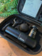 Torq mini - Professioneel Aluminium Sport Massage Gun + Travel Case - Ultra stil - Klein, licht maar krachtig - Lichaamsmassage - Spierstimulator - Nek massage - Chronische pijn - Premium kwaliteit - Verschillende verwisselbare massagekoppen