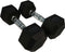 Torque USA Rubber Hexagon Dumbbell - per stuk 42.5 kg