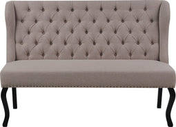 TORSBY - Tweezitsbank - Lichtbruin - Polyester
