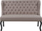 TORSBY - Tweezitsbank - Lichtbruin - Polyester