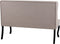TORSBY - Tweezitsbank - Lichtbruin - Polyester