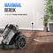 Strex SP333 - Zakloze Stofzuiger - 700W Krachtige Motor - HEPA Filter - 2.5L Stofreservoir - Zwart