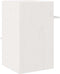 vidaXL - Kattenhuis - 43x43x60 - cm - massief - grenenhout - wit