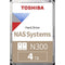 Toshiba N300 4 TB Harde schijf (3.5 inch) SATA 6 Gb/s HDWQ140UZSVA Bulk