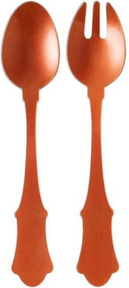 Sabre Bestek Slacouvert Bestekset Kunststof Acryl Old Fashion Oranje
