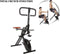 Total Crunch Evolution 2-in-1 Fitnessapparaat voor Cardiotraining en Krachttraining - Full Body Training - Buikspiertrainer - Hometrainer Fitness - Rugtrainer