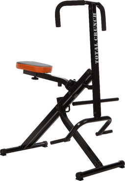Total Crunch Fitnessapparaat voor Cardiotraining en Krachttraining - Full Body Training - Buikspiertrainer - Hometrainer Fitness - Rugtrainer