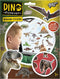Totum Dino 45 raam stickers niet permanente verplaatsbare stickers dinosaurus voor thuis en op reis