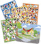 Totum Disney classics Mickey & Friends Totum raamstickers 4 vellen en speeldecor verplaatsbare stickers voor uit en op reis vakantietip Eurodisney